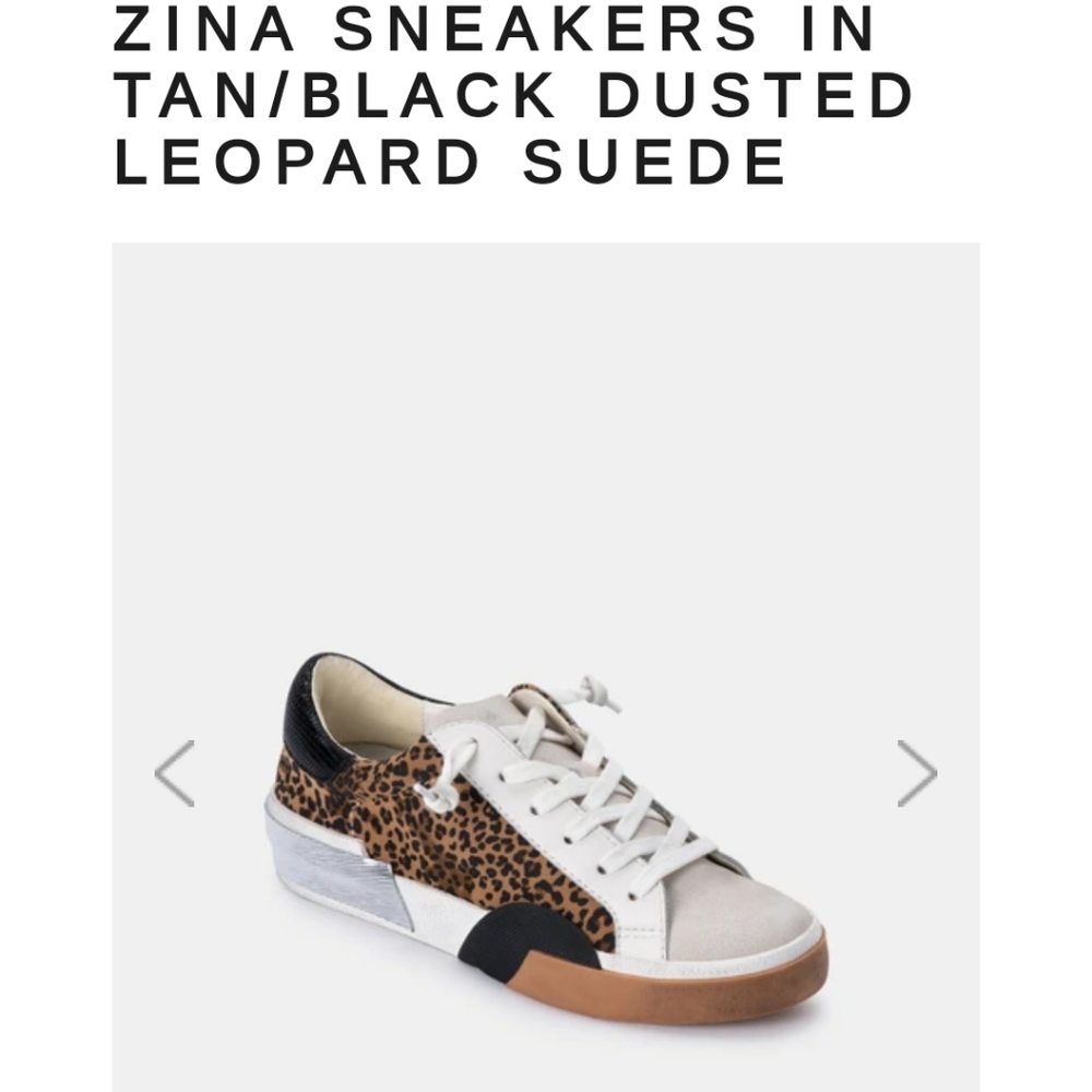 Dolce vita Zina leopard sneakers